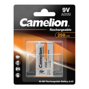 CAMELION NI-MH HR6F22 / 9 Volt / 250mAh / BP1