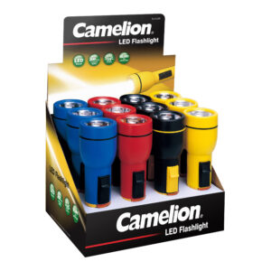 CAMELION FL1L2DD12 Display per torce LED con 12 torce R20 / senza batterie