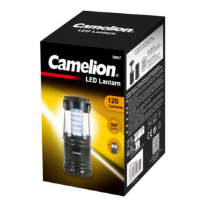 CAMELION S807-CB – Lanterna a 30 LED, nera