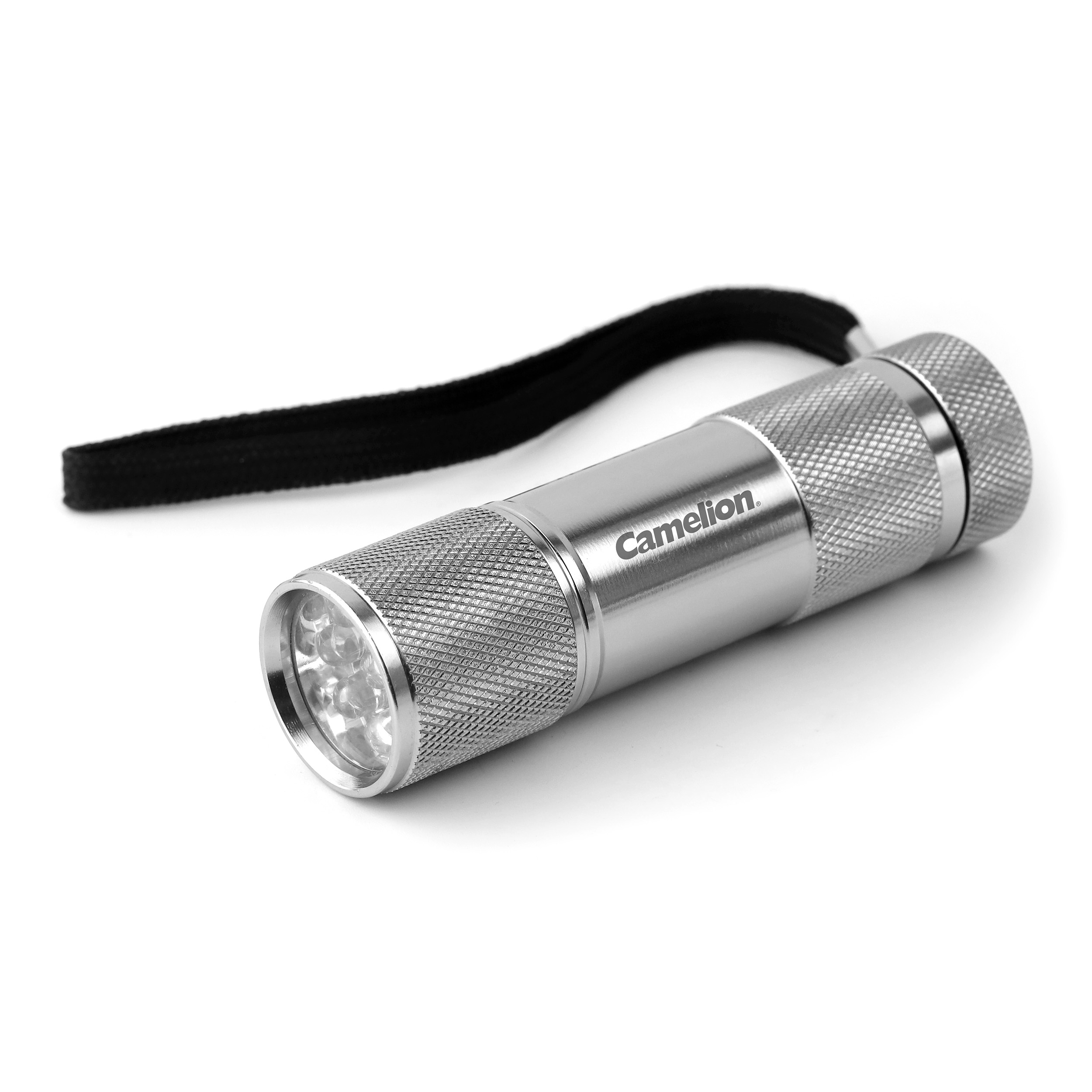CAMELION T266-DB-SLV – Torcia a 9 LED, argento - immagine 2